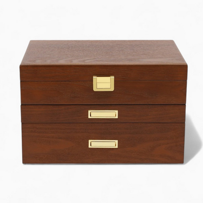 Boîte À Bijoux En Bois Avec Tiroirs