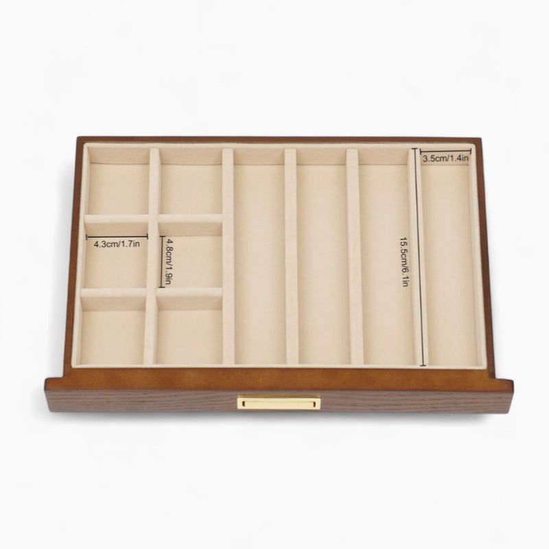 Boîte À Bijoux En Bois Avec Tiroirs