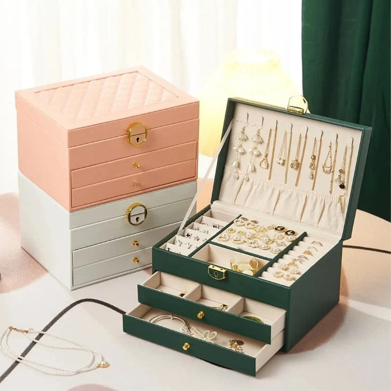 Boîte À Bijoux Femme Cuir