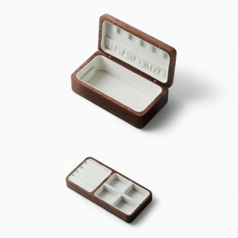Petite Boîte À Bijoux En Bois